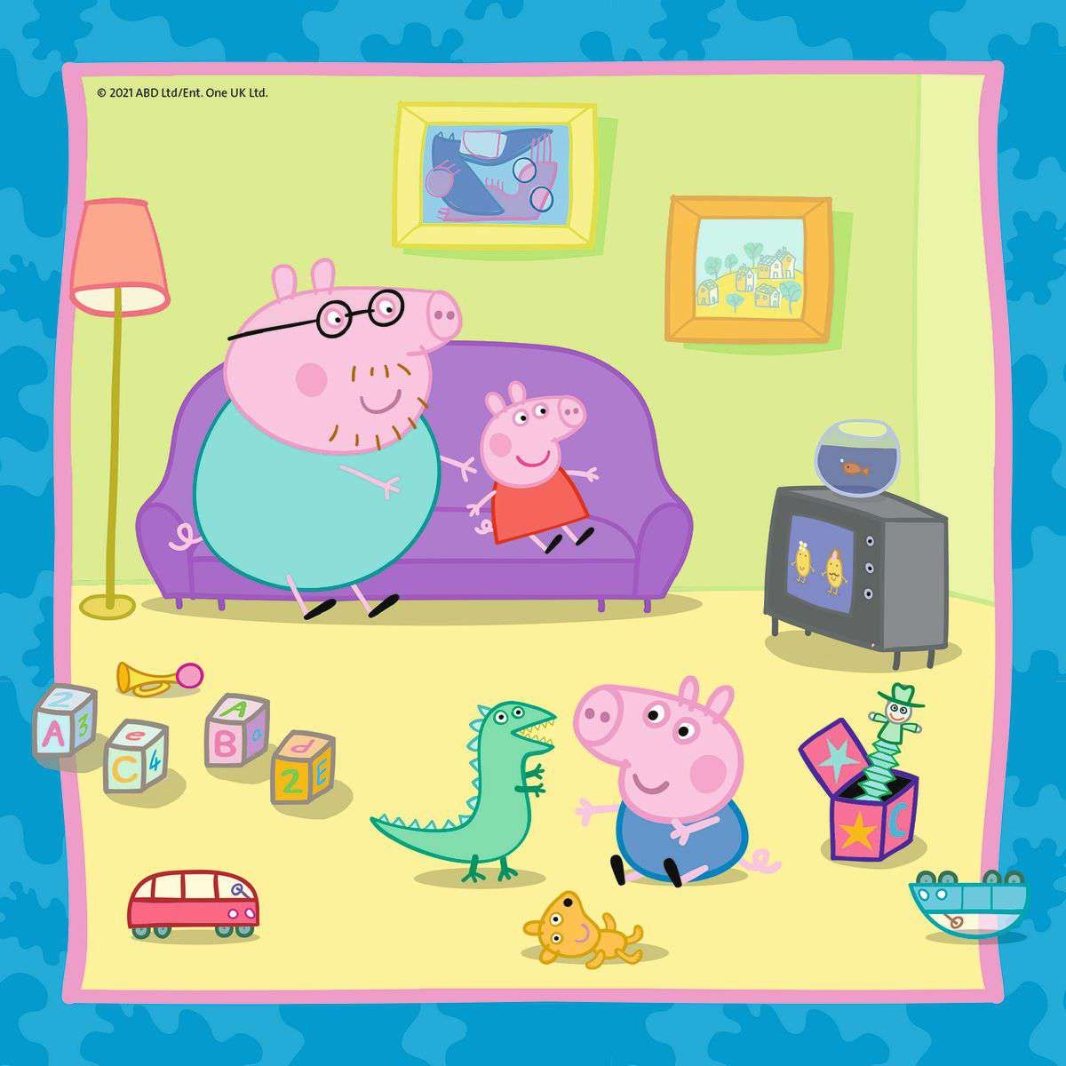 Ravensburger Peppa Pig Peppa's Family and Friends Puzzle 3x49 Piece