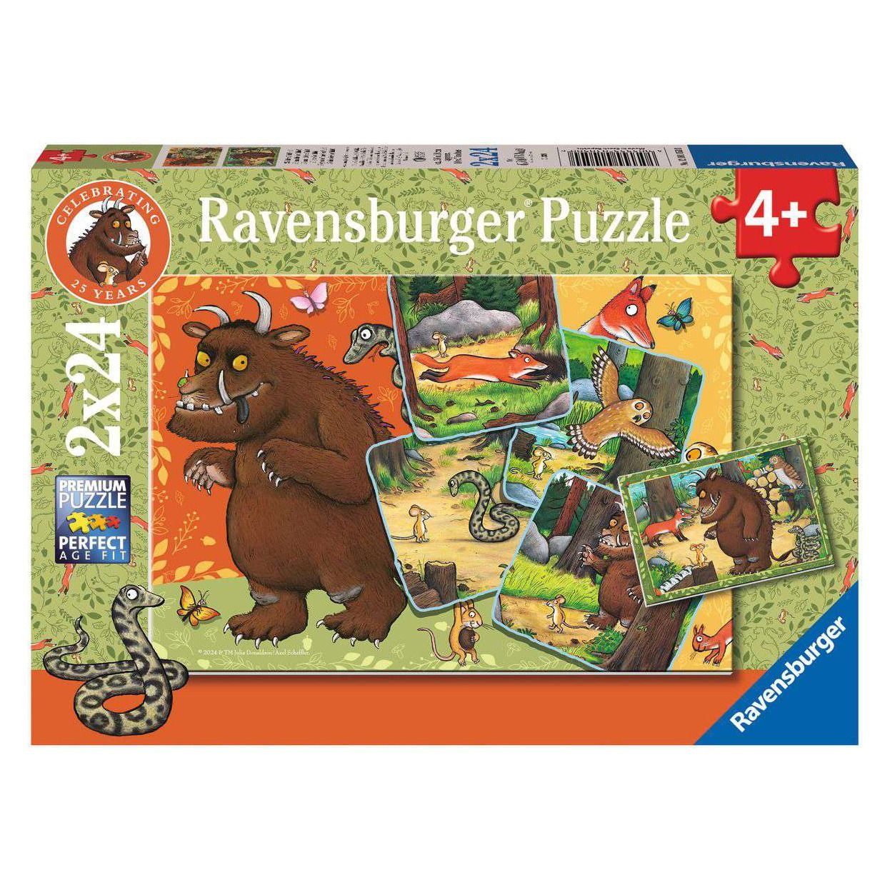 Ravensburger The Gruffalo 2x24 piece Puzzle