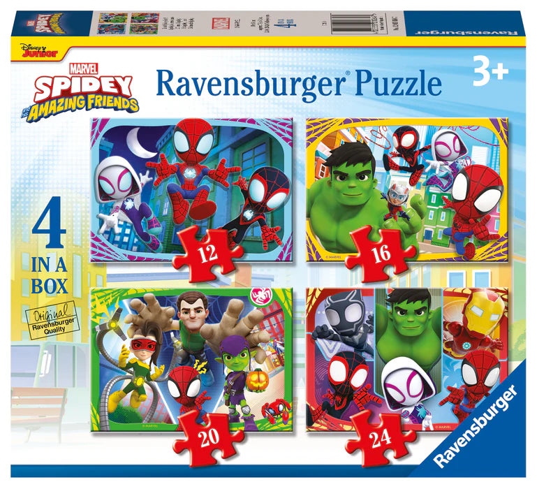 Ravensburger Spidey & His Amazing Friends 12/16/20/24 pieces Puzzle