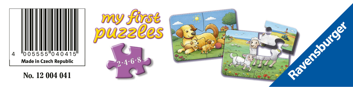 Ravensburger Animal Families My First 2/4/6/8p