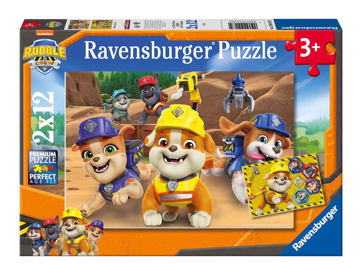 Ravensburger Rubble & Crew 2x12p