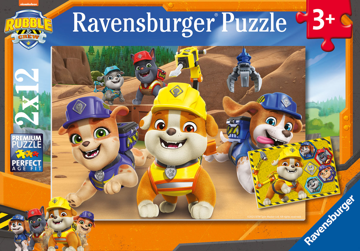 Ravensburger Rubble & Crew 2x12p