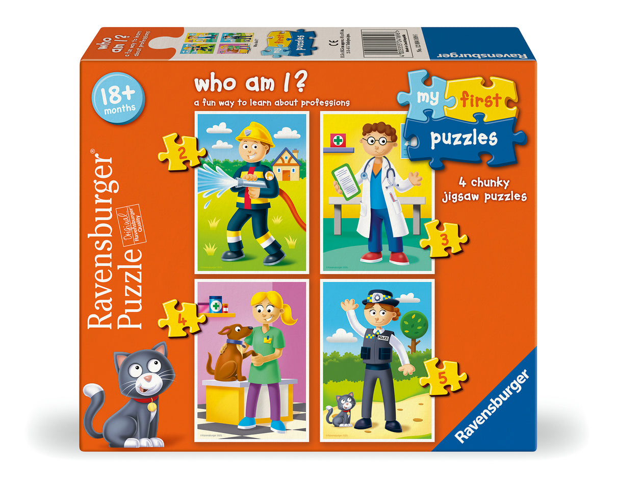 Ravensburger Who Am I? My First Puzzle 2/3/4/5p