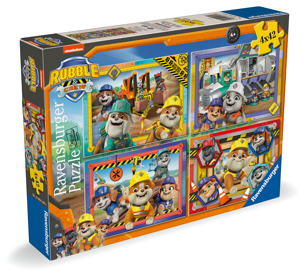 Ravensburger Rubble & Crew Bumper Pack 4x42p