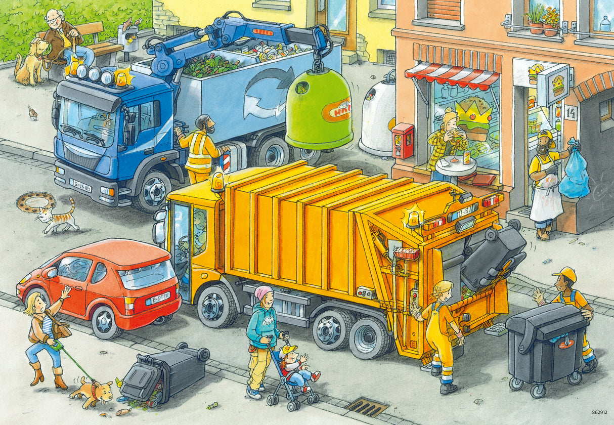 Ravensburger Working Trucks Puzzle