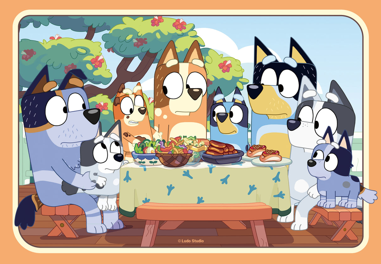 Ravensburger Bluey Puzzle 2x24p