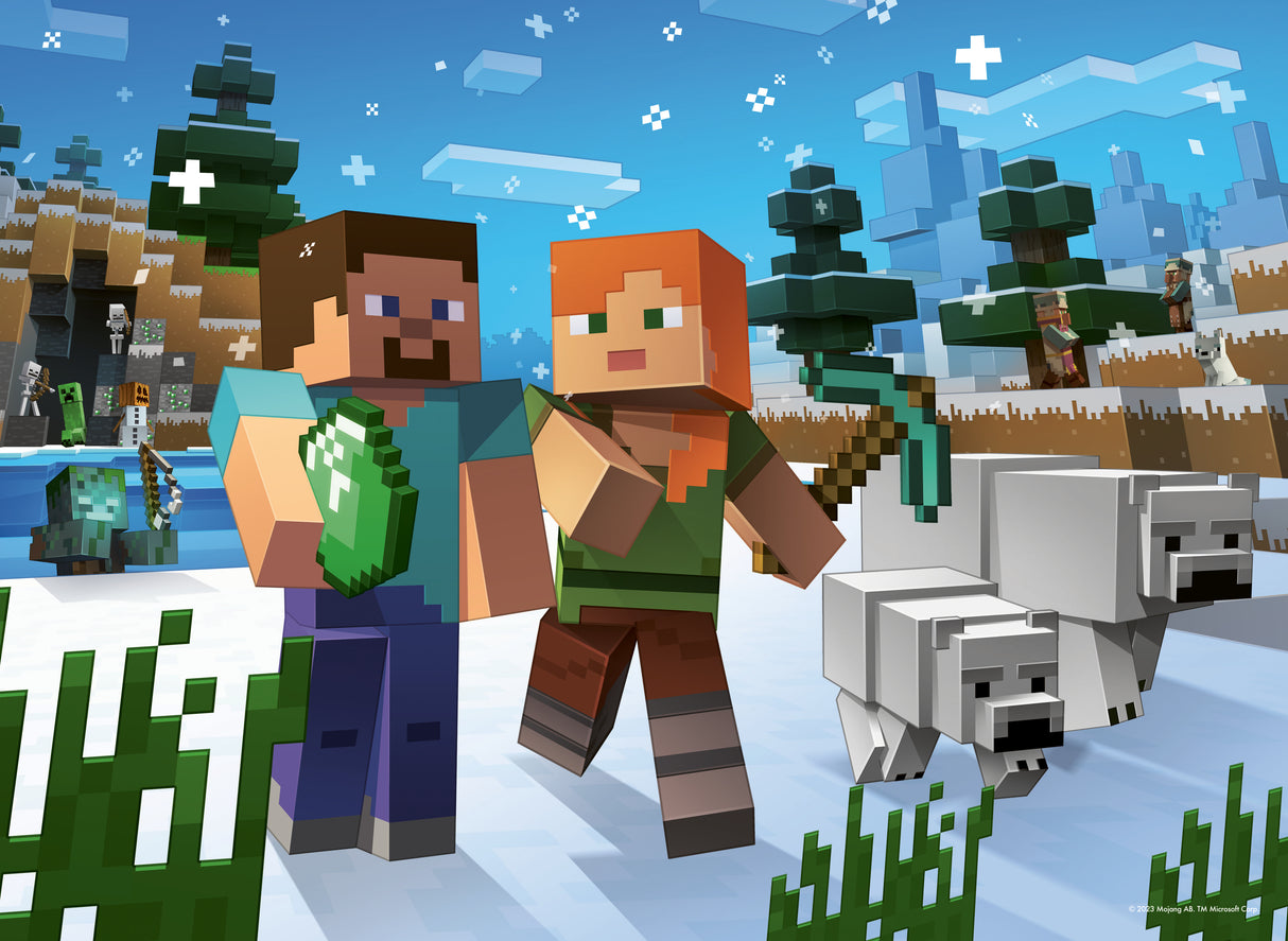 Ravensburger Minecraft Bumper Pack 4x100p