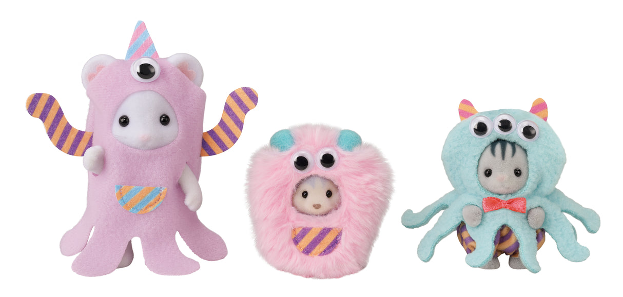 Sylvanian Families Funny Monster Trio