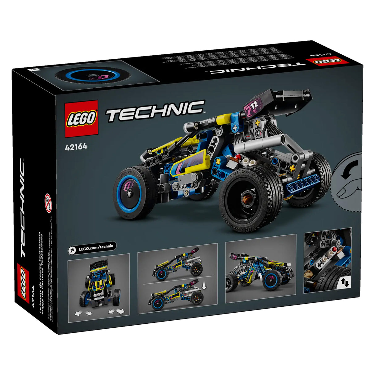 LEGO Technic Off-Road Race Buggy 42164, (219-pieces)