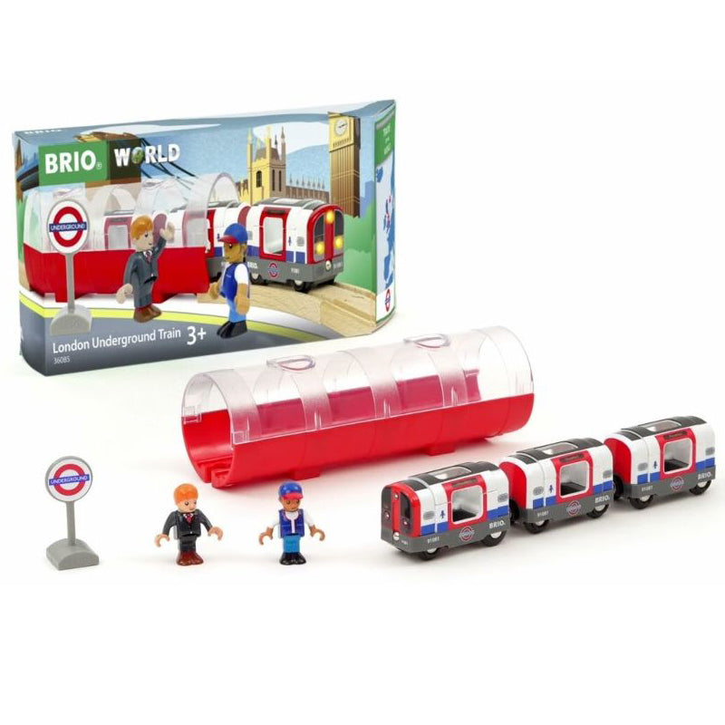 BRIO London Underground Train 7 pieces 36085