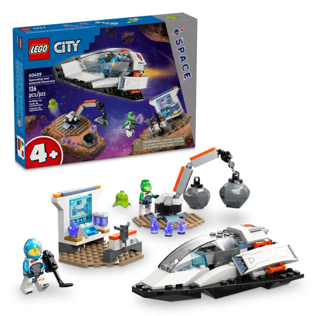 LEGO City Spaceship and Asteroid Discovery 60429, (126-pieces)