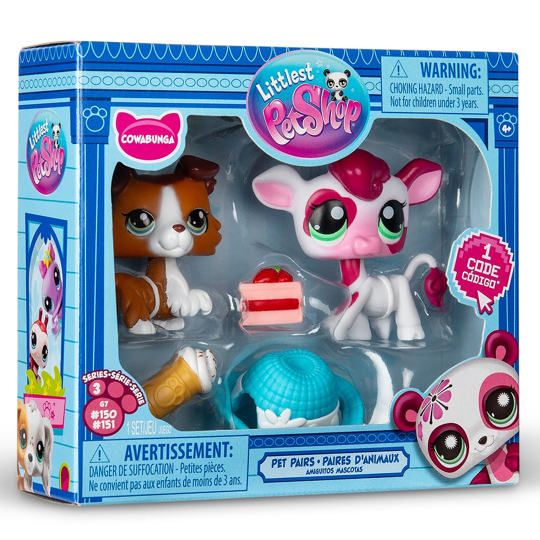Littlest Pet Shop 2 Pack Cowabunga