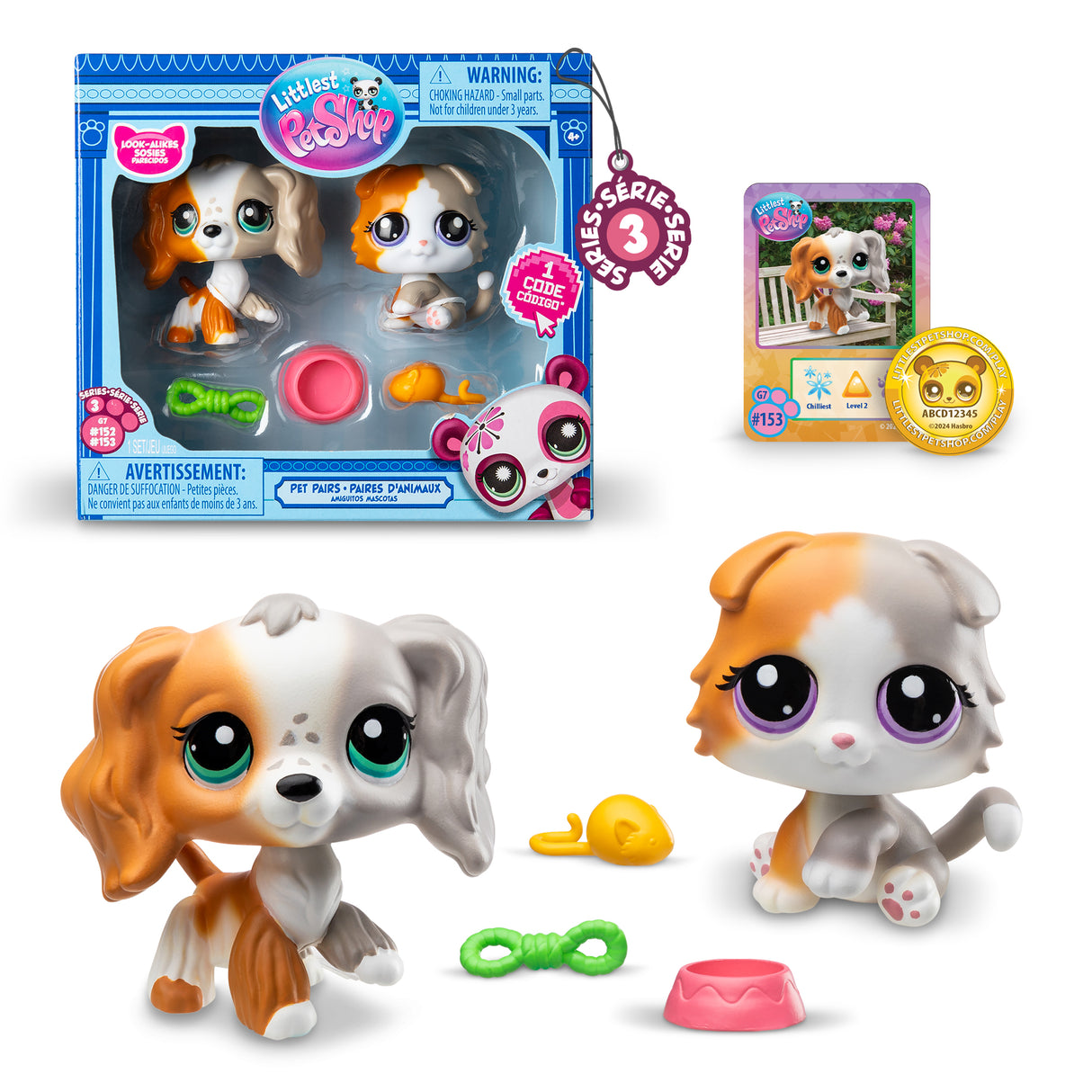 Littlest Pet Shop 2 Pack Look-Alikes Sosies