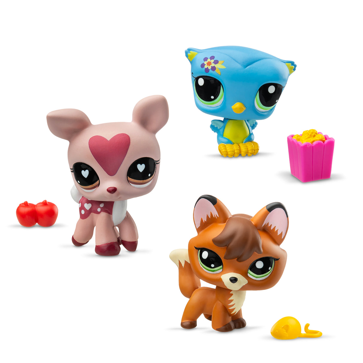 Littlest Pet Shop Trio in Tube 3 Pack Forest Pets