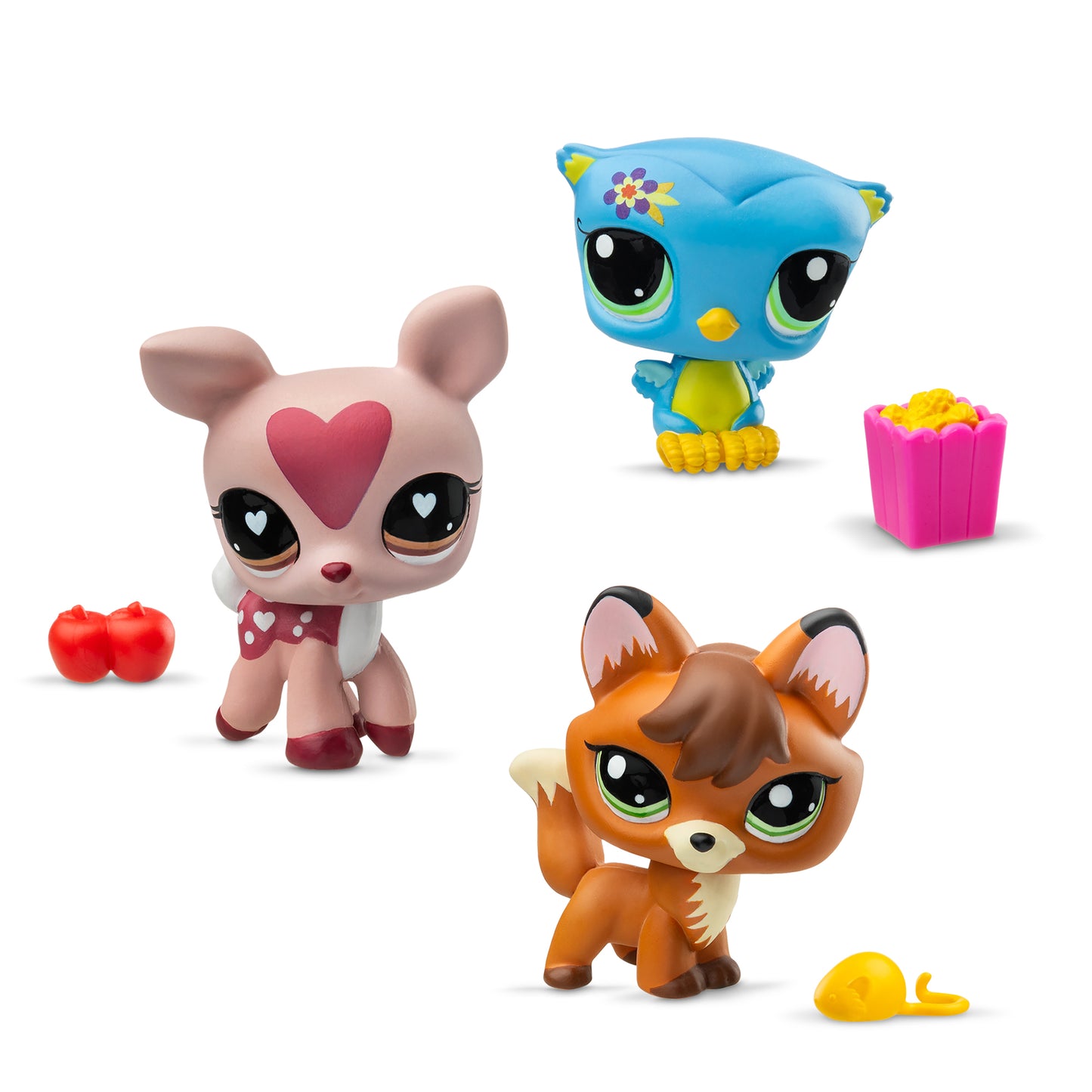 Littlest Pet Shop Trio in Tube 3 Pack Forest Pets