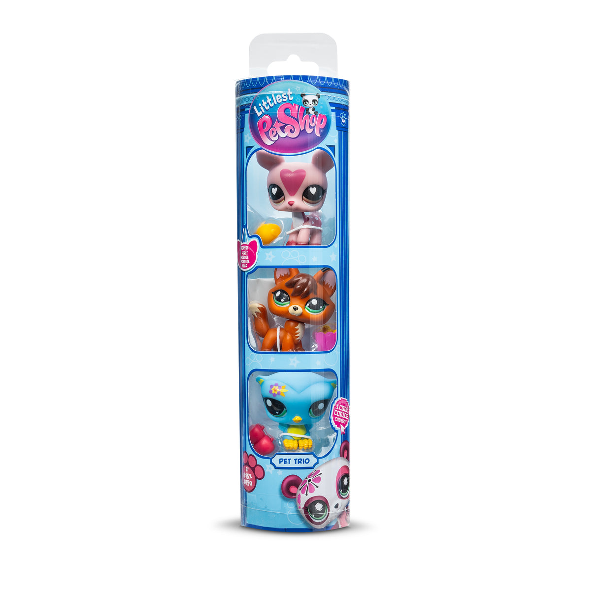 Littlest Pet Shop Trio in Tube 3 Pack Forest Pets