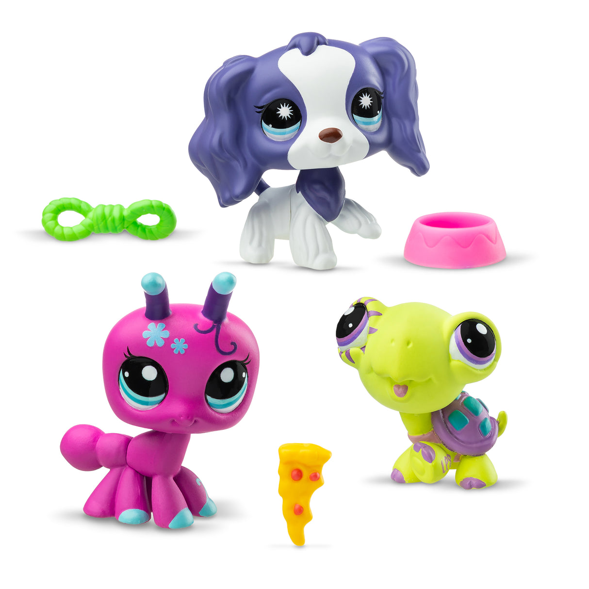Littlest Pet Shop Trio in Tube 3 Pack Backyard Pets
