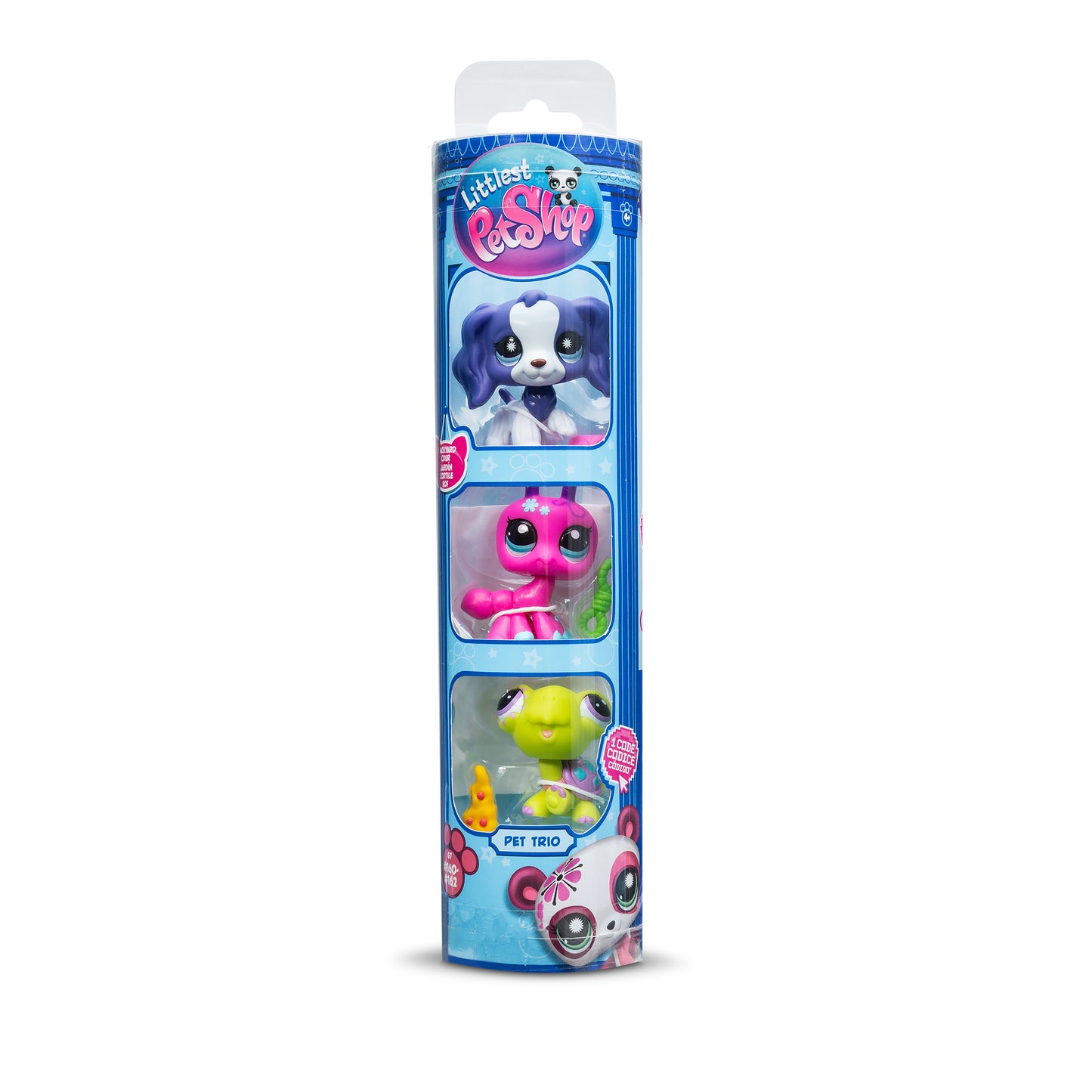 Littlest Pet Shop Trio in Tube 3 Pack Backyard Pets