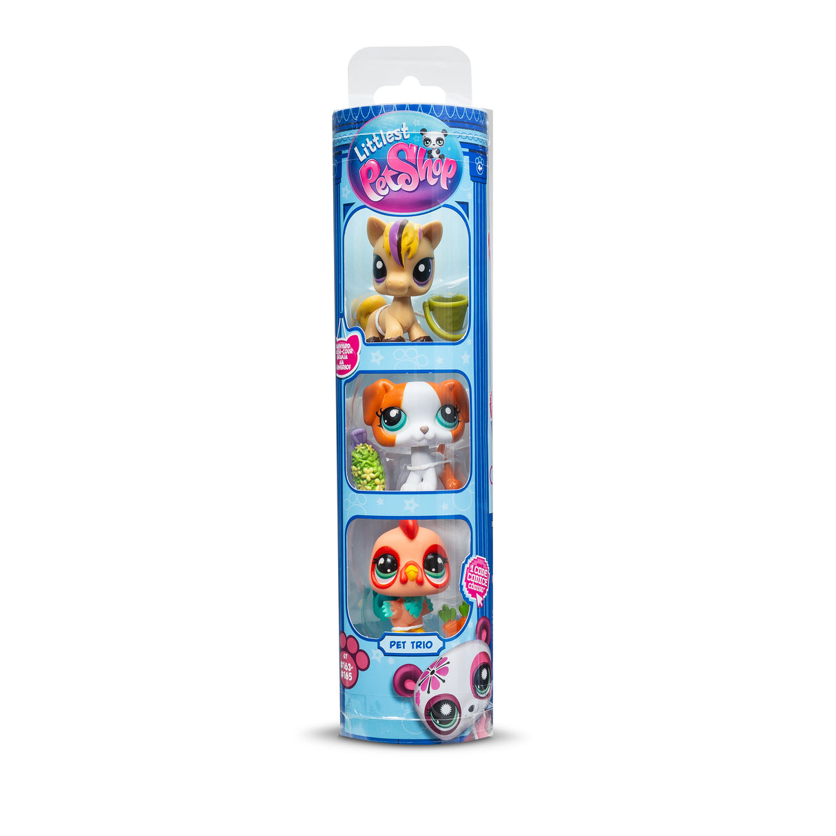 Littlest Pet Shop Trio in Tube 3 Pack Barnyard Pets