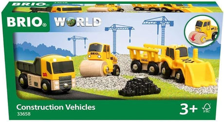 BRIO Vehicle - Construction vehicles (5 pieces)