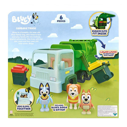 Bluey Garbage Truck Playset