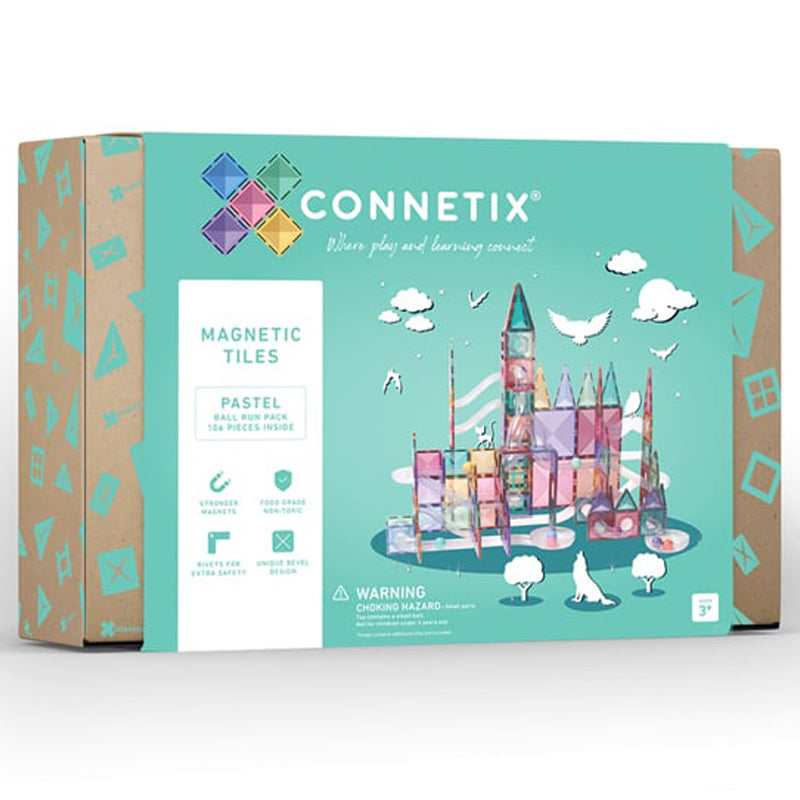 Connetix Pastel Ball Run Pack 106 pc
