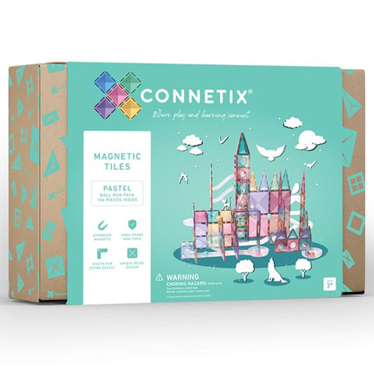 Connetix Pastel Ball Run Pack 106 pc