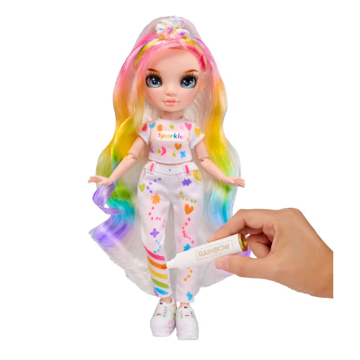 Rainbow High Color & Create Fashion Doll Blue Eyes