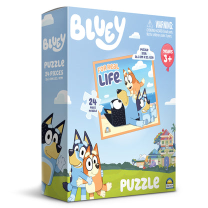 Bluey 24 Pce Boxed Puzzle For Real Life