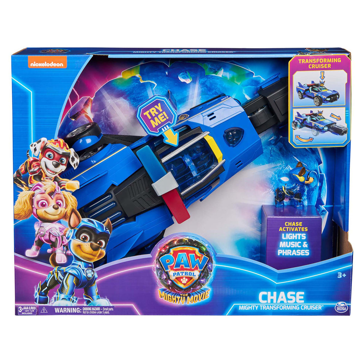 Paw Patrol The Mighty Movie Chase Mighty Transforming Cruiser