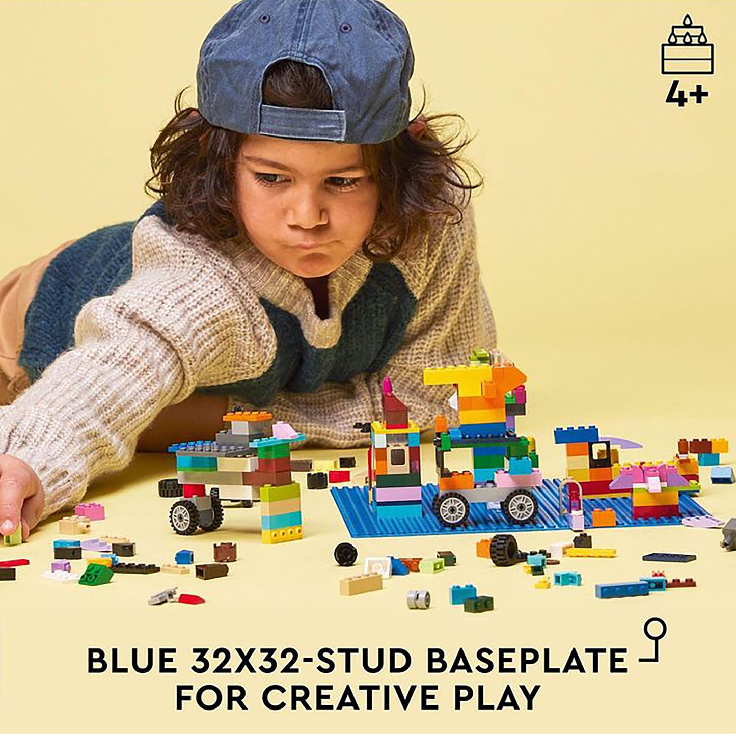 LEGO Classic Baseplate 11025, Blue