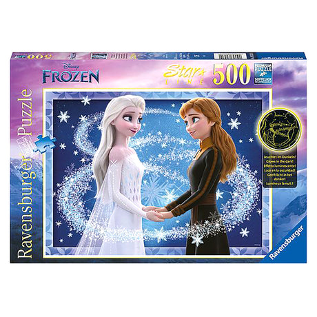 Ravensburger Starline - The Sisters Anna and Elsa Puzzle (500 pieces)