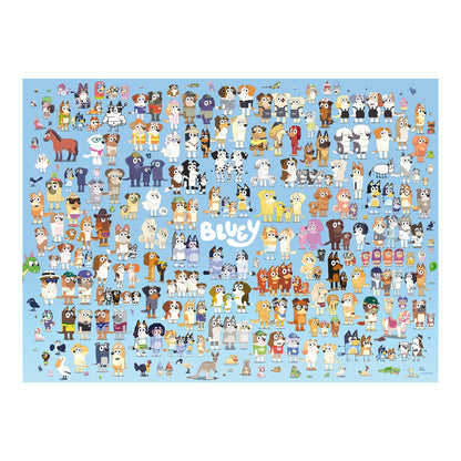 Crown Premium 500pce Puzzle Bluey