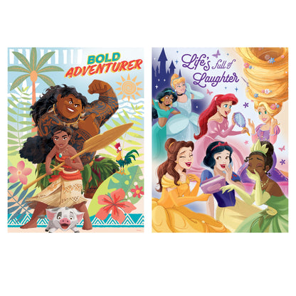 Harlington Kids Premium 150pce Puzzle 2 Pack Disney Princess