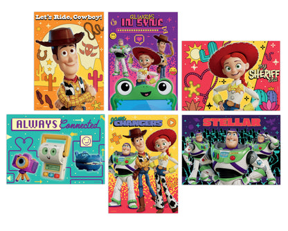 Toy Story 5 6 Puzzle Pack 2 x 35pce, 2 x 40pce & 2 x 48pce