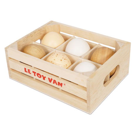 Le Toy Van Honeybake Farm Eggs in Crate