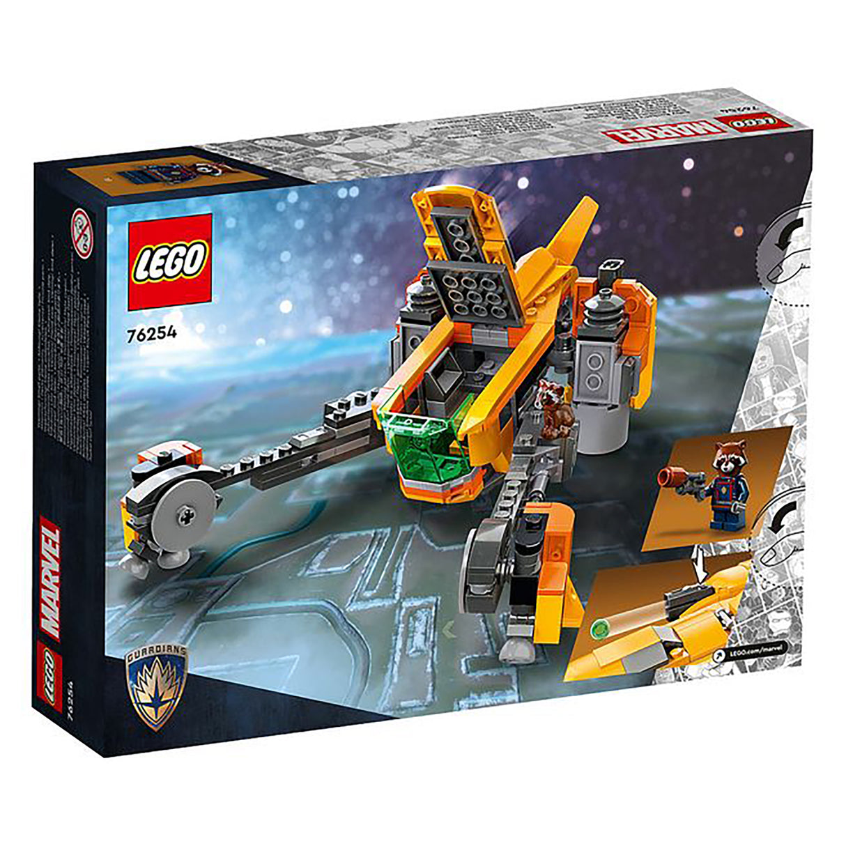 LEGO Marvel Baby Rocket's Ship 76254 (330 pieces)