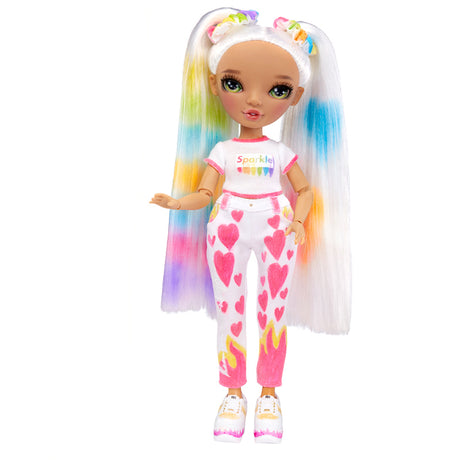 Rainbow High Colour & Create Fashion DIY Doll with Green Eyes