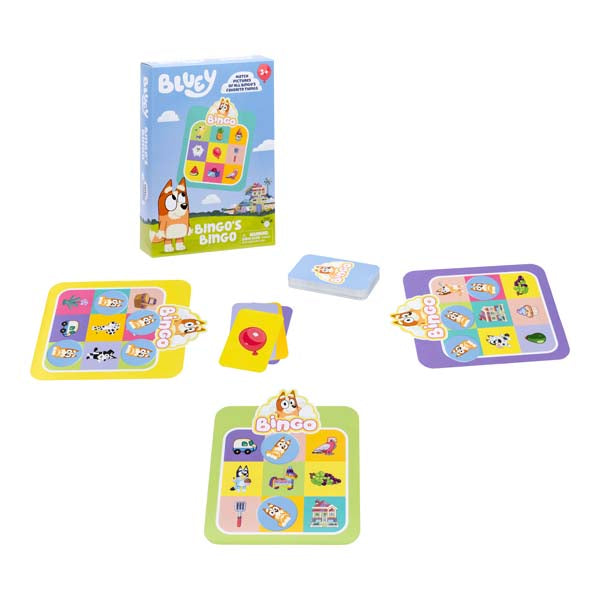 Bluey Bingo'S Bingo Express Edition Game