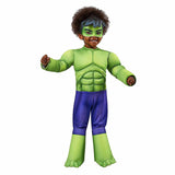 Rubies Marvel Spidey and His Amazing Friends Deluxe Hulk Toddler Costume, Green (18-36 months)