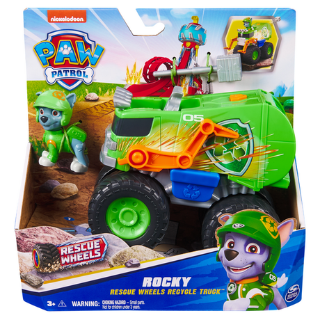 PAW Patrol Rescue Wheels Themed Vehicle - Rocky