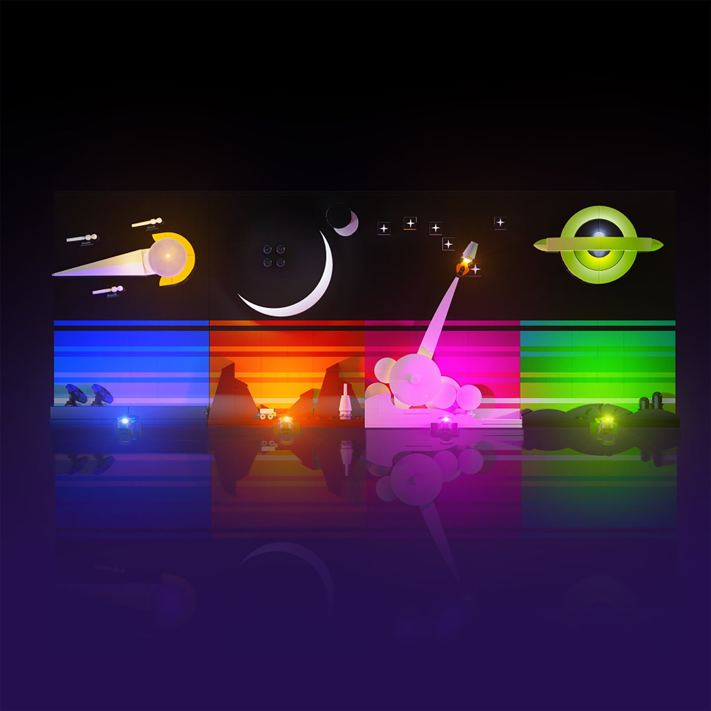 LMB 2.0 Light Kit for LEGO Tales of the Space Age #21340