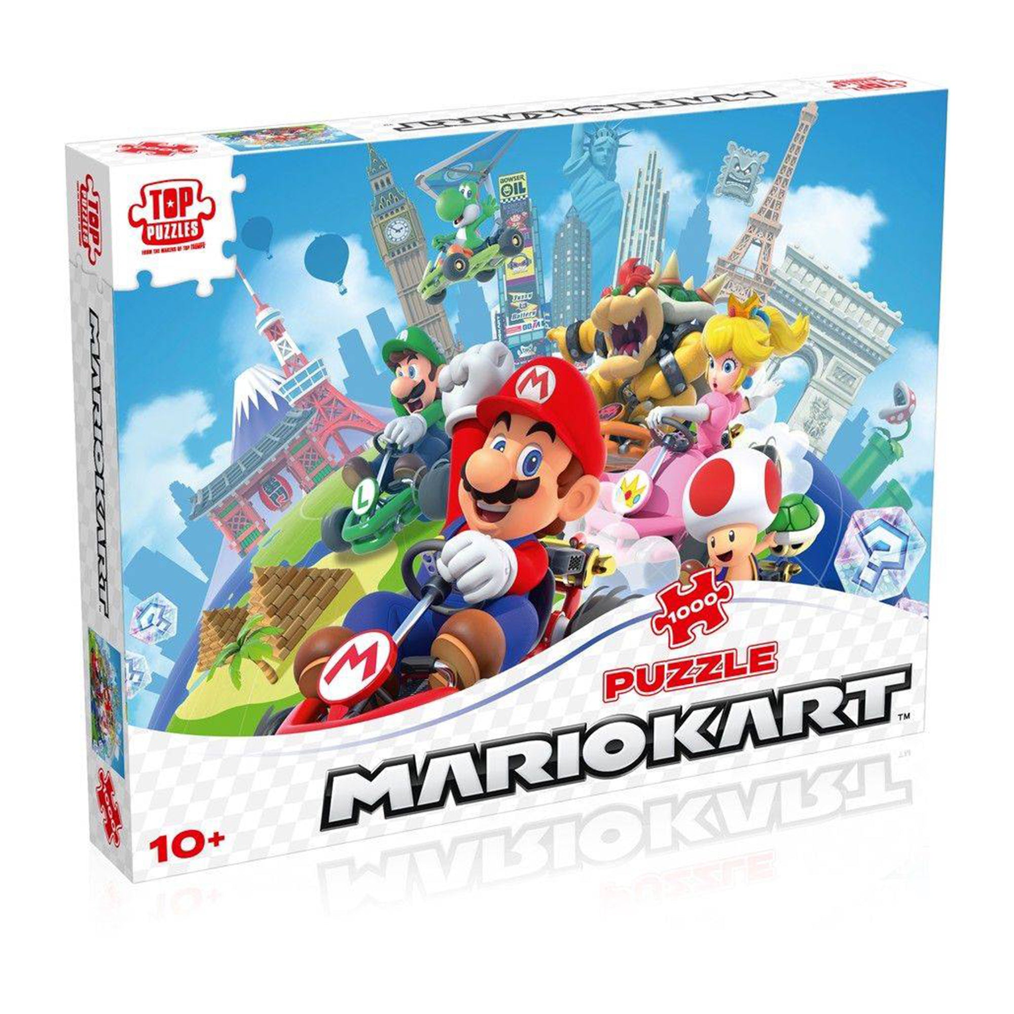 Mariokart Around the World Jigsaw Puzzle - 1000pc