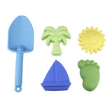 Silicone Beach 6pce Set Blue