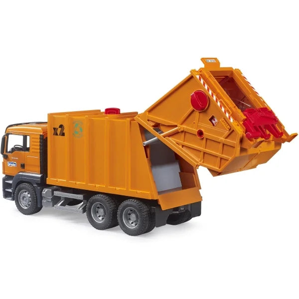 Bruder MAN TGS Garbage Truck Rear Loading & Compacting