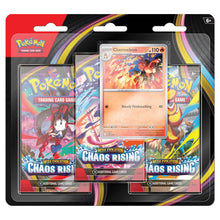 Pokémon TCG Mega Evolutions Chaos Rising Three Booster Blister