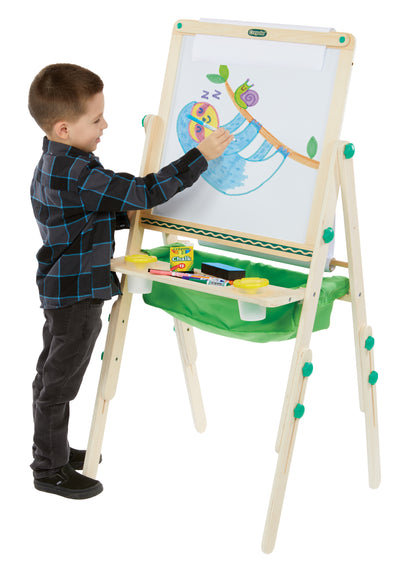 Crayola Kids Deluxe Wooden Art Easel