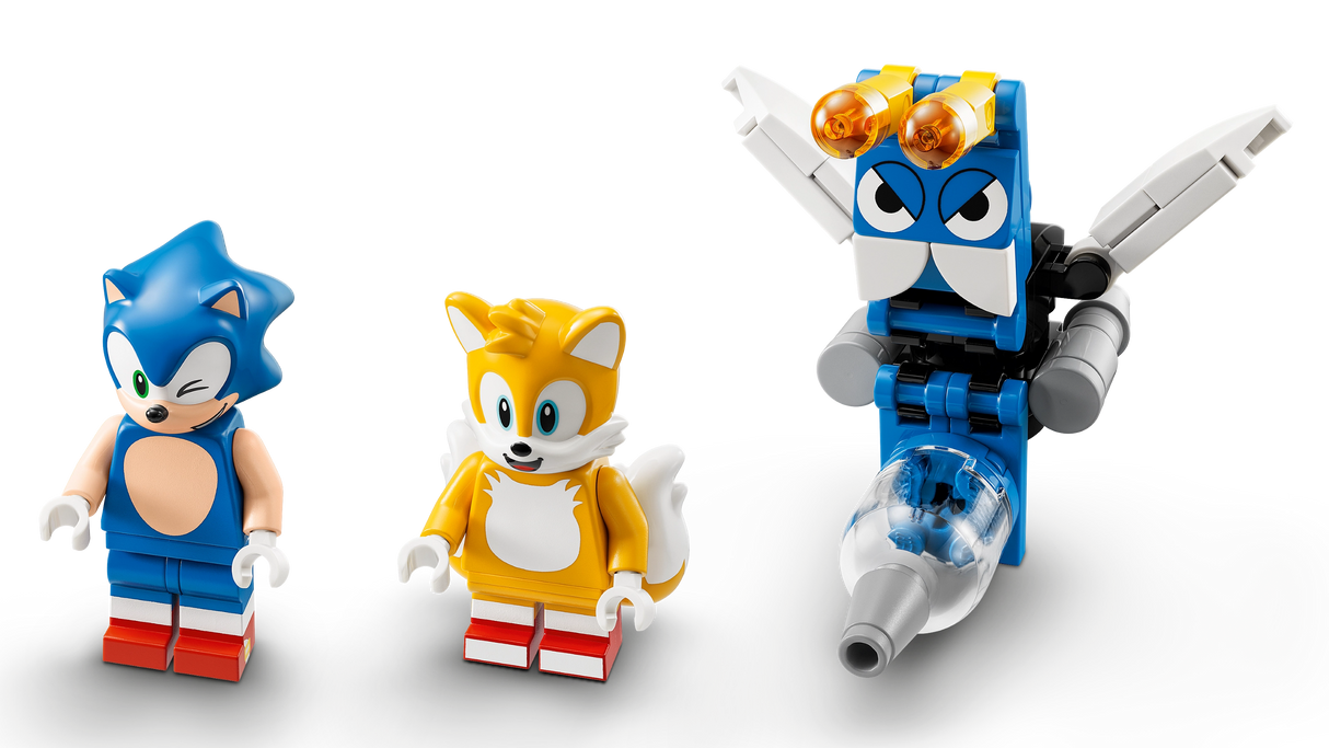 LEGO Sonic the Hedgehog Tails Workshop and Tornado Plane 76991 (376 pieces)