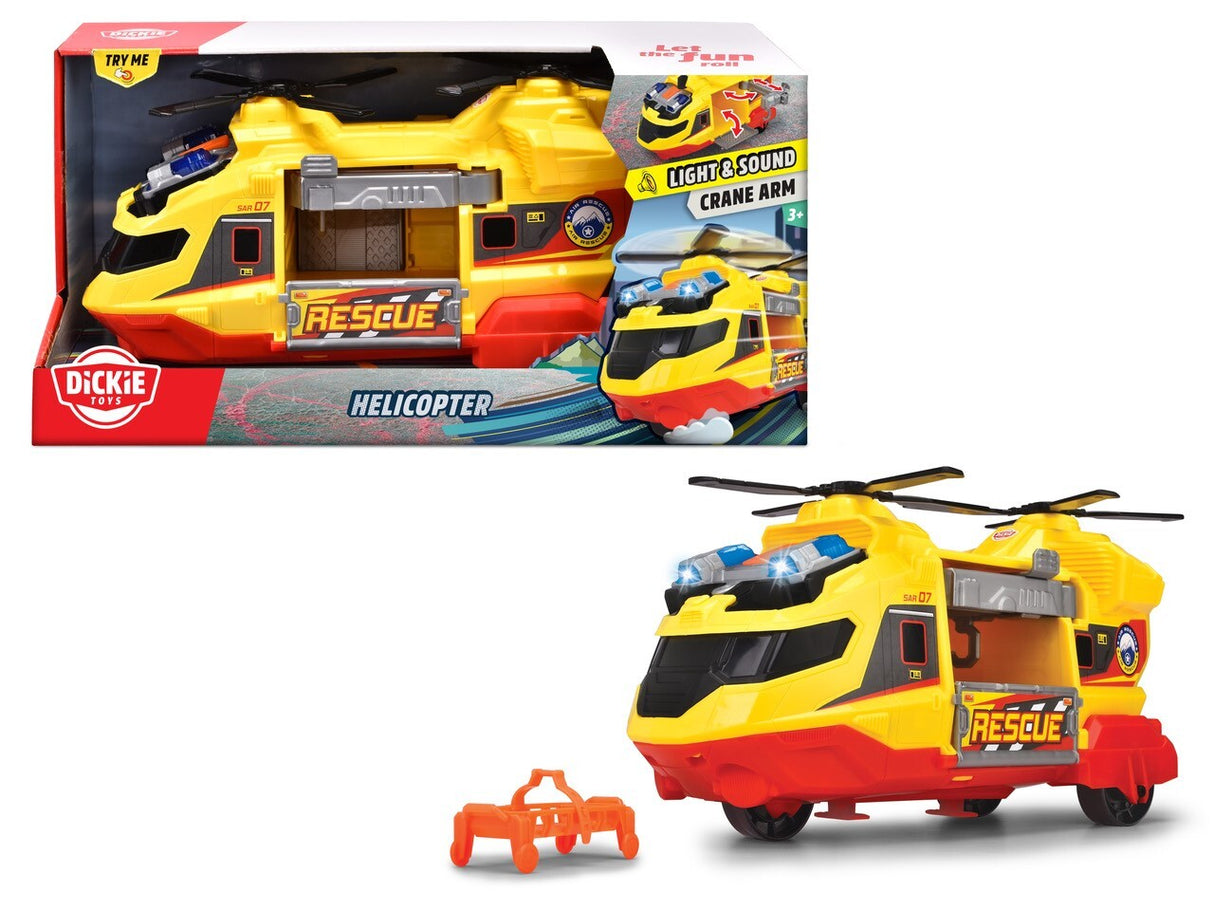 Rescue Helicopter Light & Sound 30cm