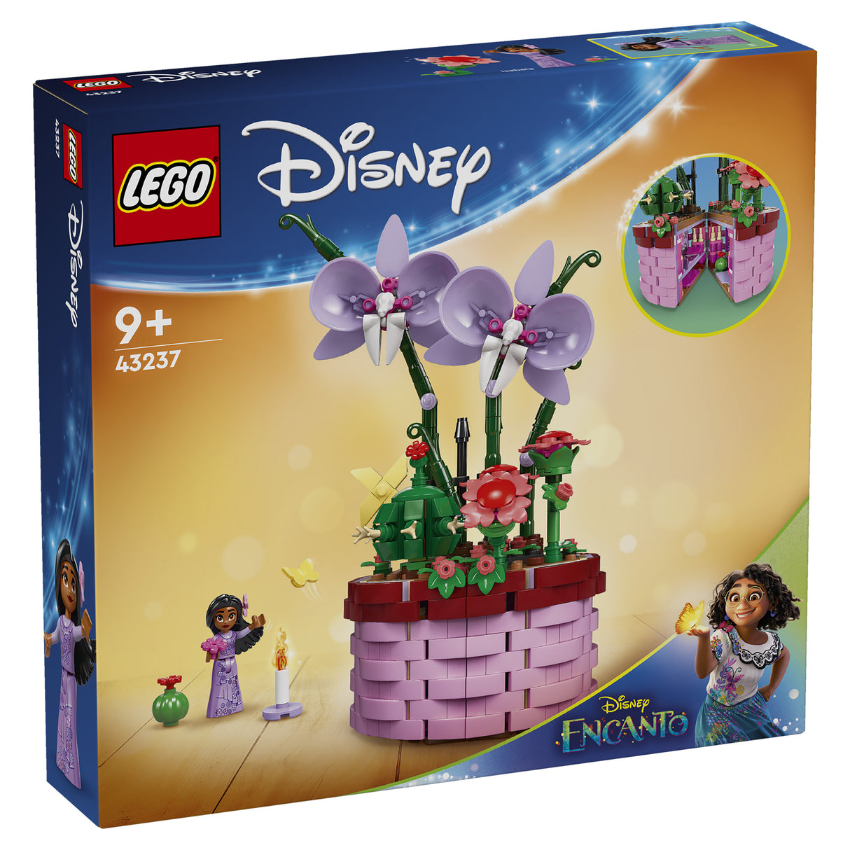 LEGO Disney Isabela'S Flowerpot 43237, (641-Pieces)